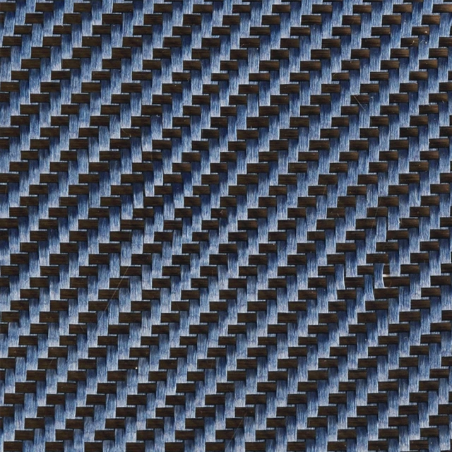 Carbon kevlar fabric