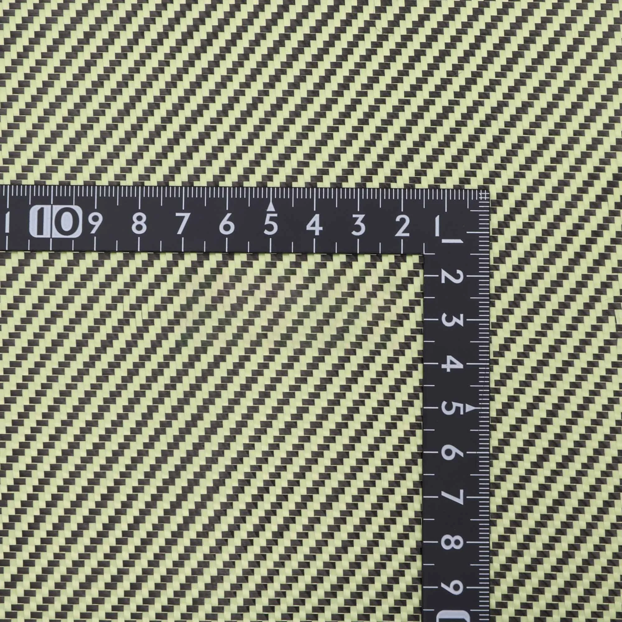 Carbon kevlar hybrid fabric