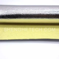 Aluminized para aramid fabric