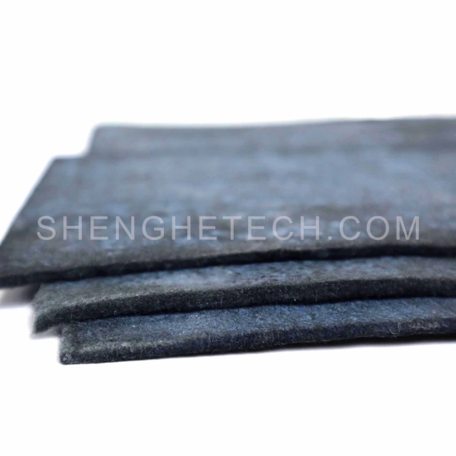 Pre-oxidize PAN aerogel felt
